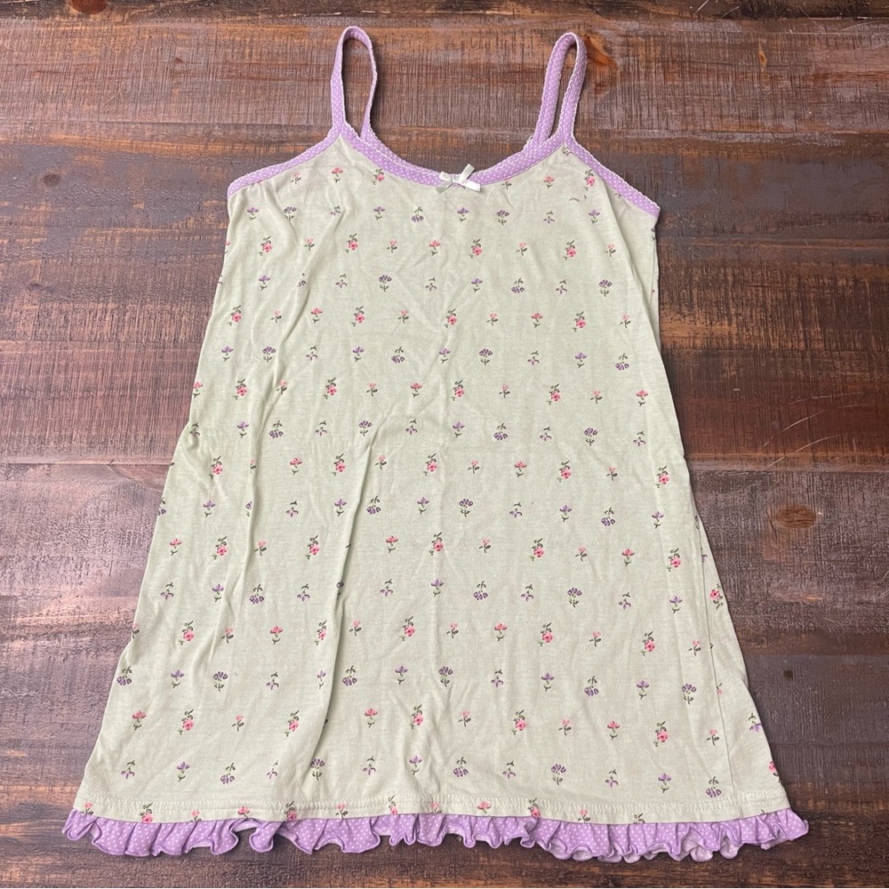 Vintage Y2K Floral Nightgown mini dress